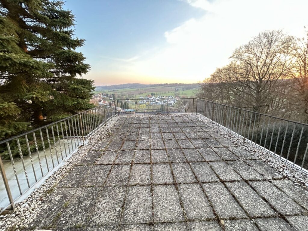Terrasse-Aussicht